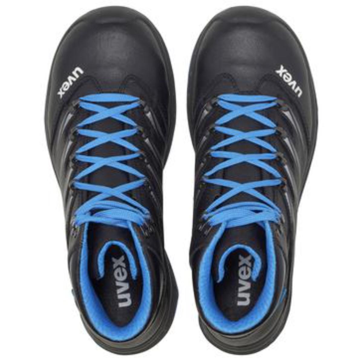 uvex 2 trend Sicherheitsschuh Stiefel S3 blau-schwarz