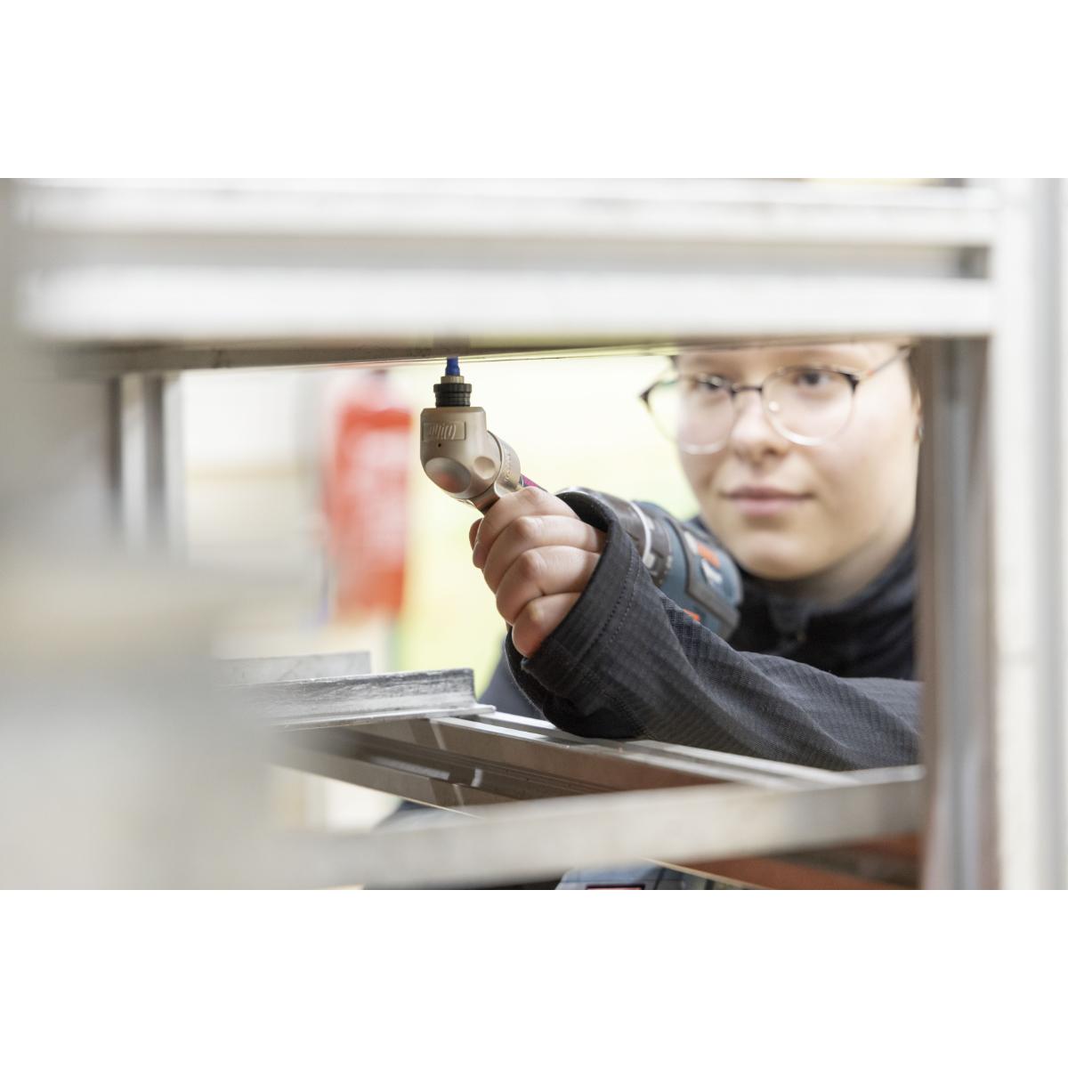 Wiha Hochleistungs-Winkelschrauber mit Schnellwechselhalter magnetisch 1/4 zoll