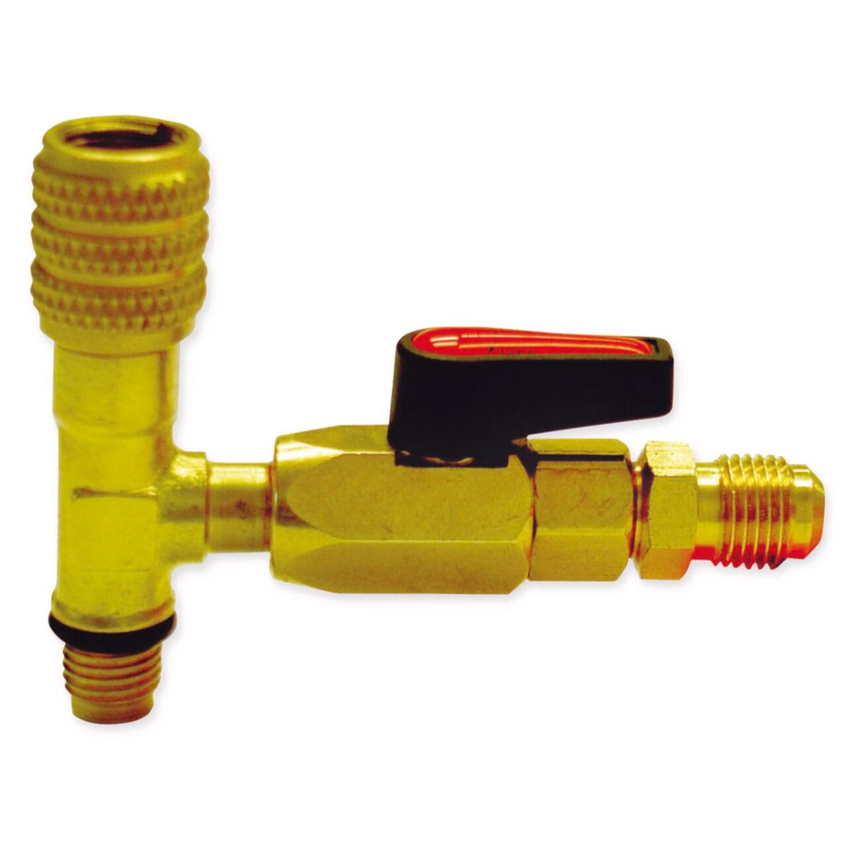 Rothenberger Flaschen - Adapter für 5kg Waage für 1/4 Zoll SAE