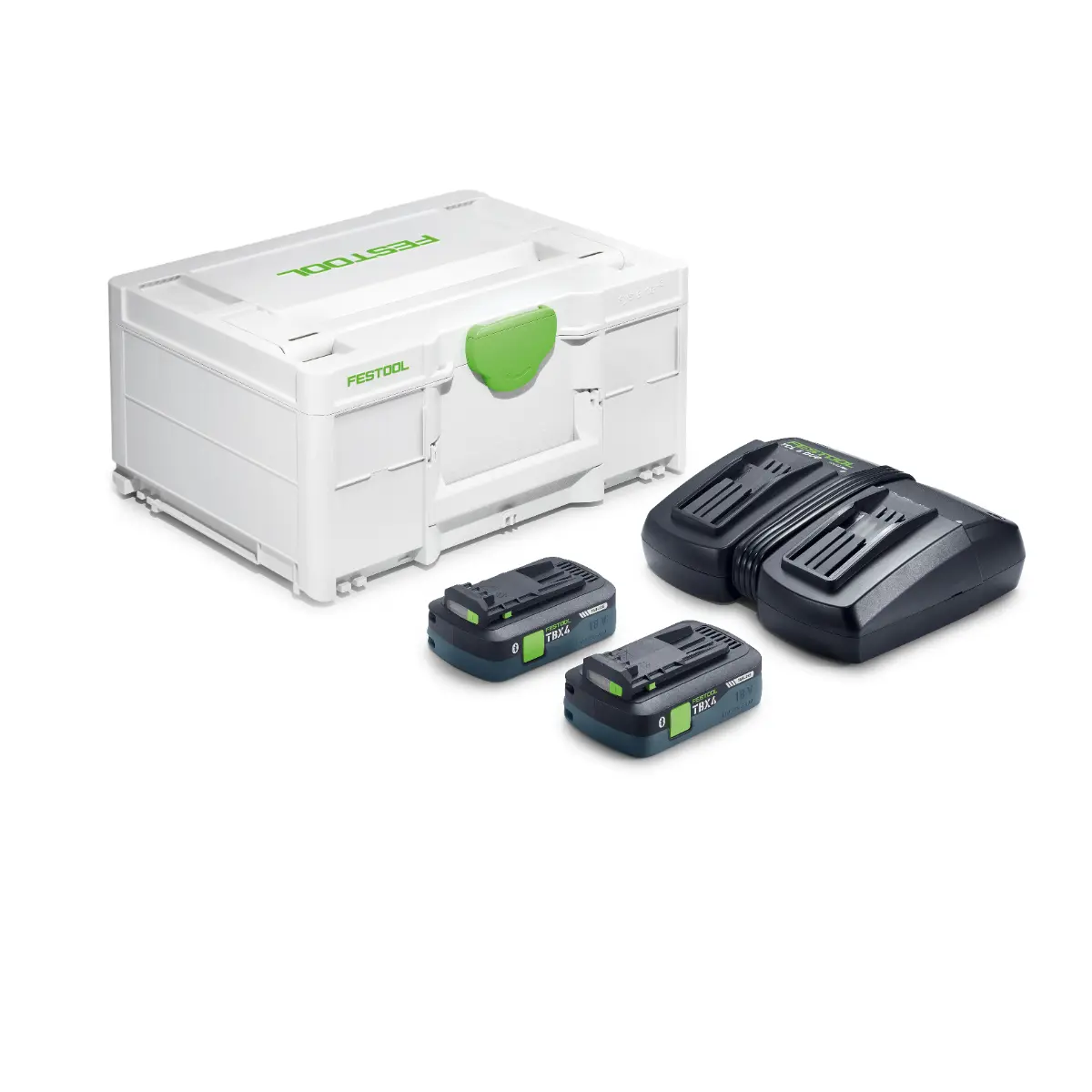 Festool Energie-Set SYS 18V 2xTBX4/TCL6DUO