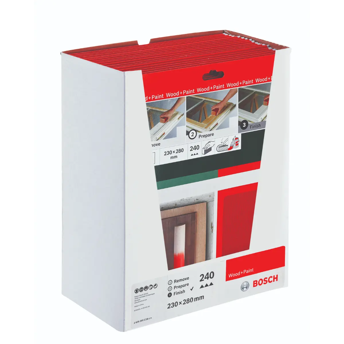 Bosch Handschleifpapier Universal Finish, 230 x 280 mm, P240