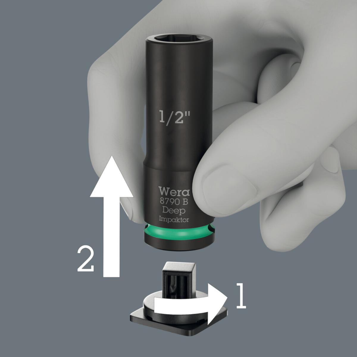 05005581001we Wera 8790 B Impaktor Deep Imperial,1, 13-teiliges Set