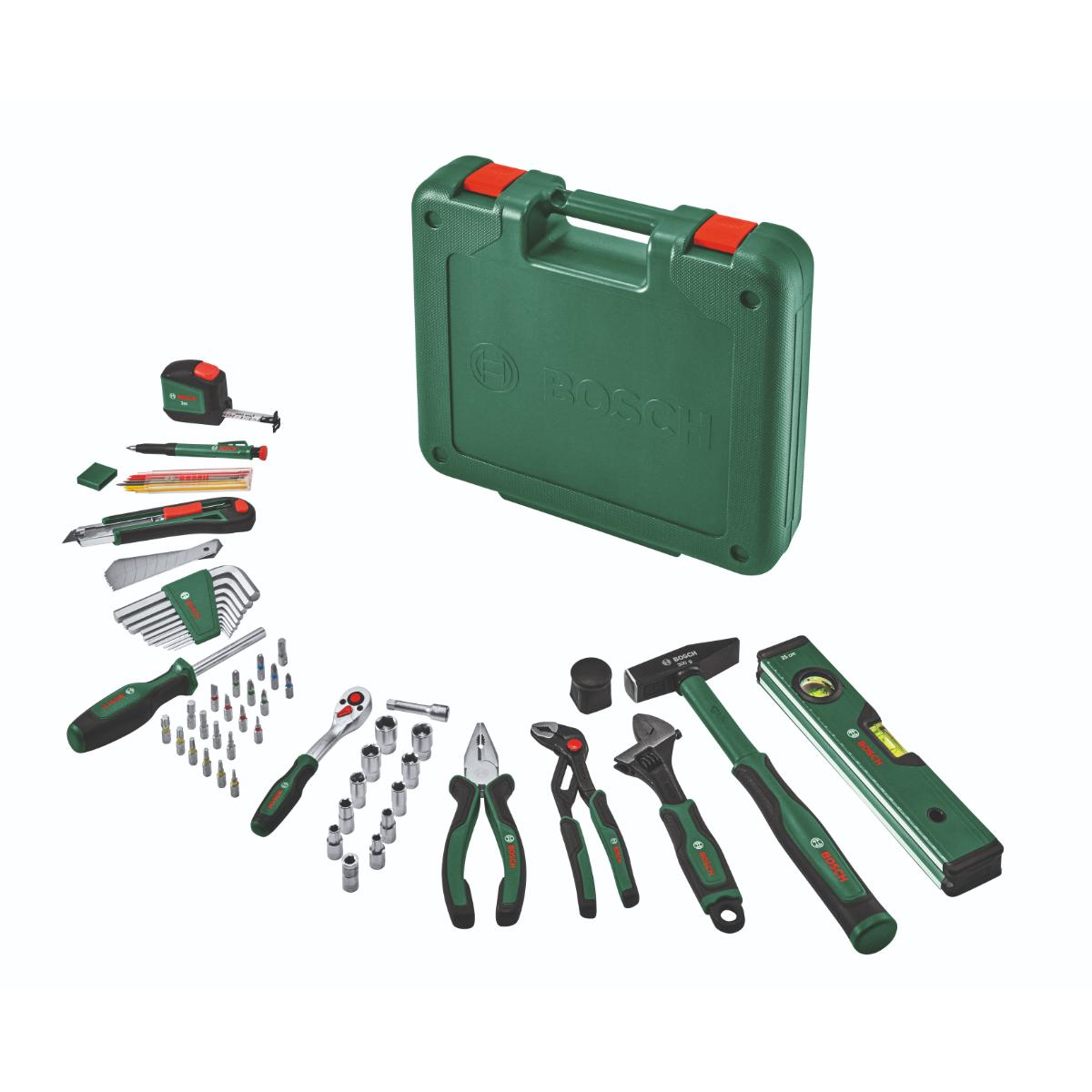 Bosch Handwerkzeuge Werkzeug-Set 63-teilig