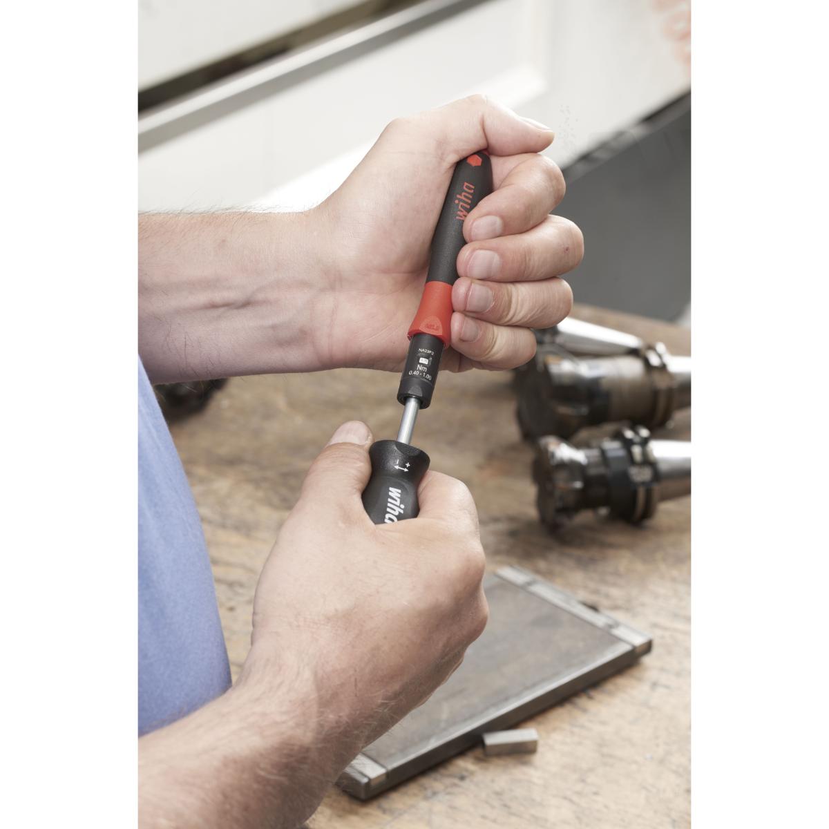 Wiha Drehmoment-Schraubendreher TorqueVario -S variabel einstellbare Drehmomentbegrenzung
