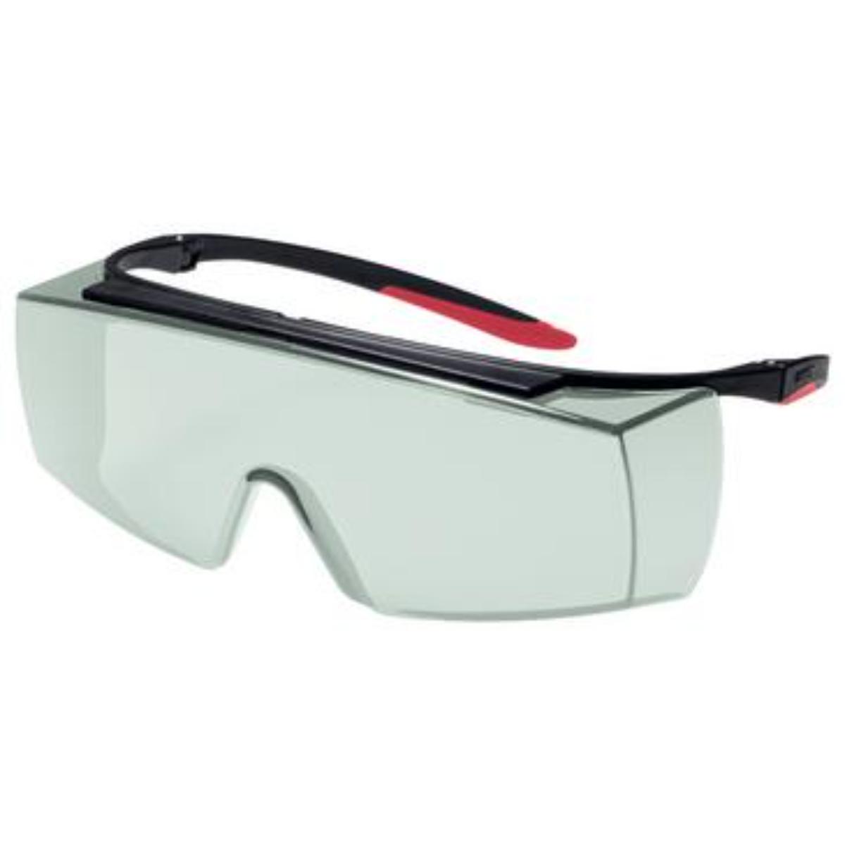 Uvex super f OTG IR-ex 1.7 Infrarotschutzüberbrille innen beschlagfrei, außen kratzfest & robust gegen Funken, Infrarot-/Multischutzstuf