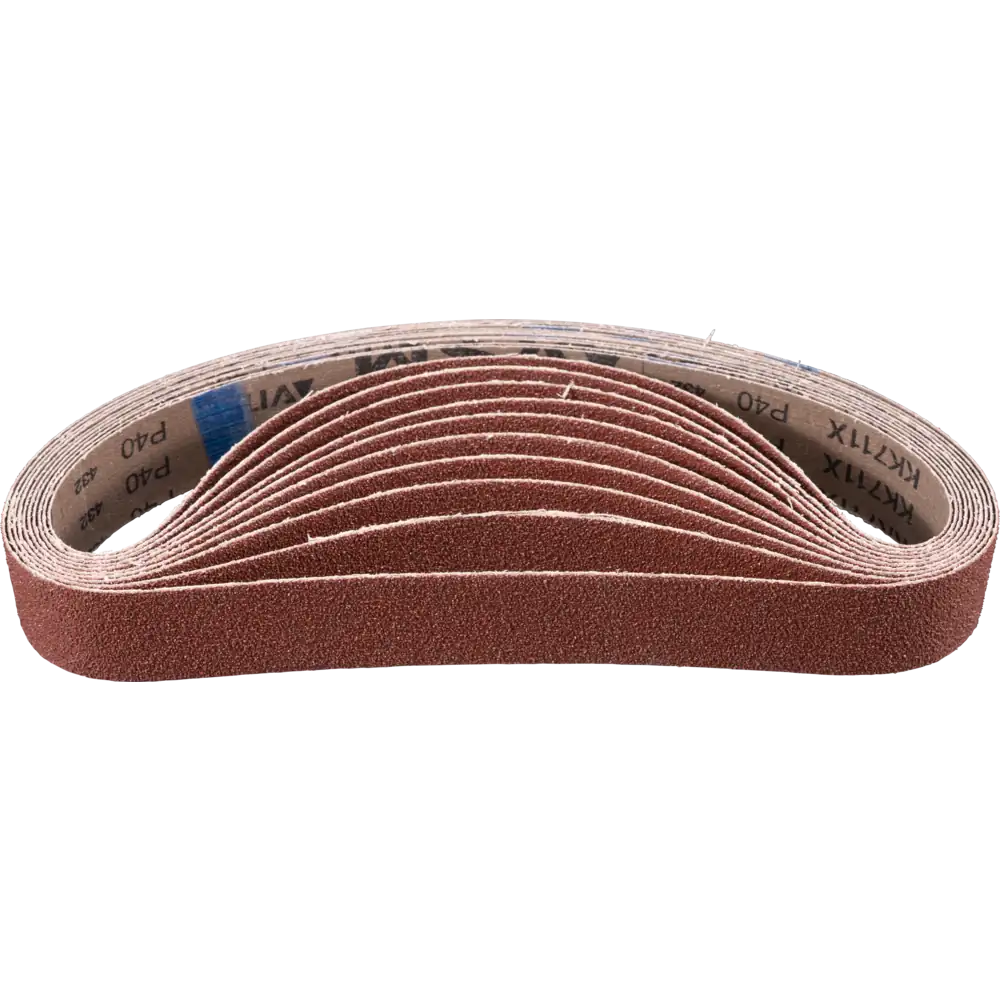 PFERD TOOLS Korund Schleifband BA für universelle Anwendung mit Rohrbandschleifer