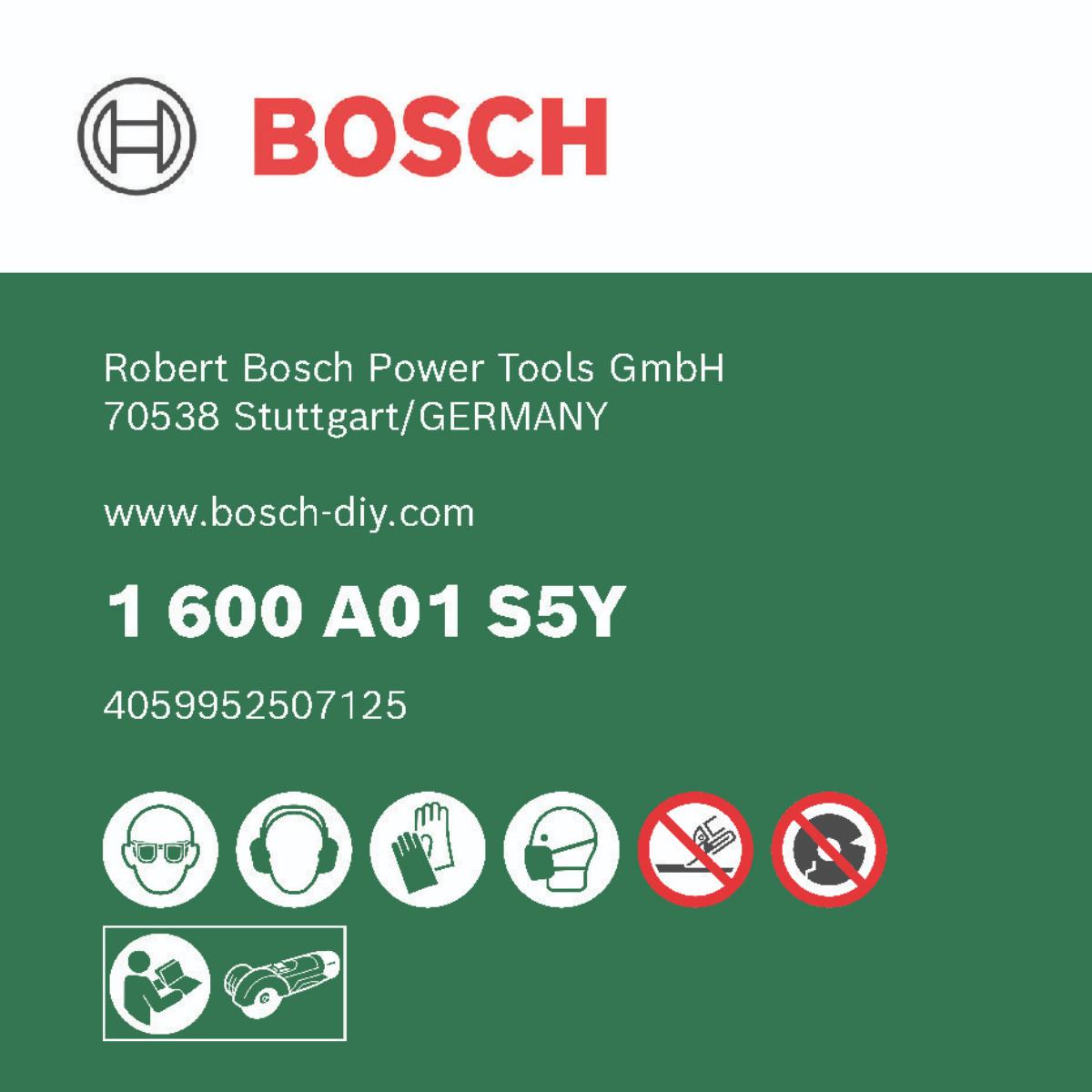 Bosch Expert für Inox Trennscheibe gerade 50 mm, 3er-Pack