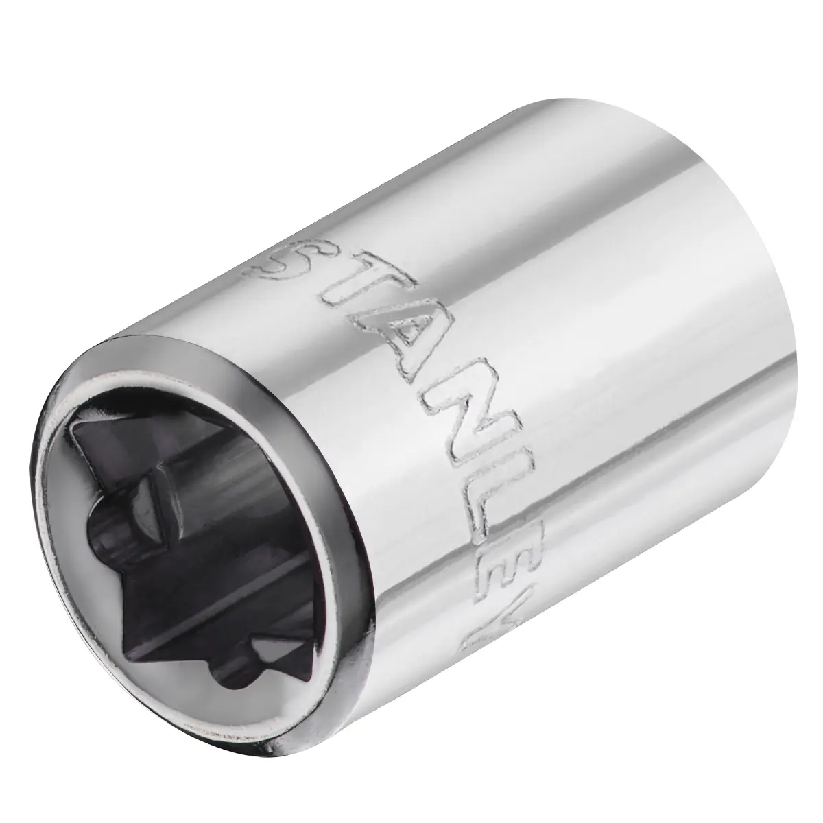 STANLEY 3/8 Zoll 6-Kant Stecknuss 12 mm mit MaxiDrive-Profil