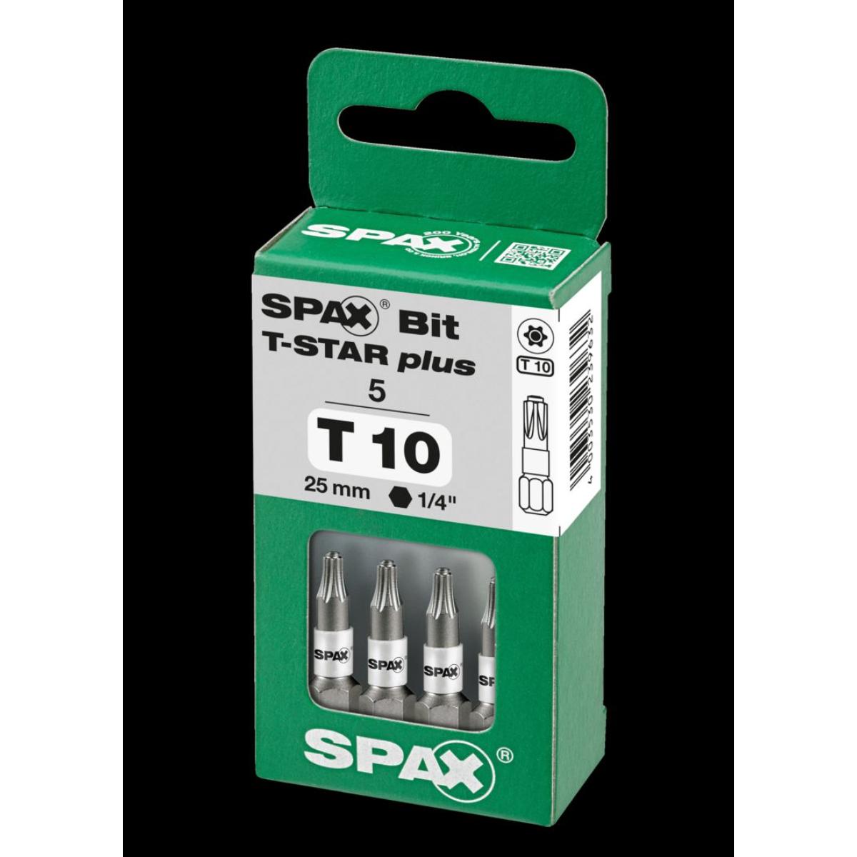 SPAX Bit T-Star Plus T10 25mm