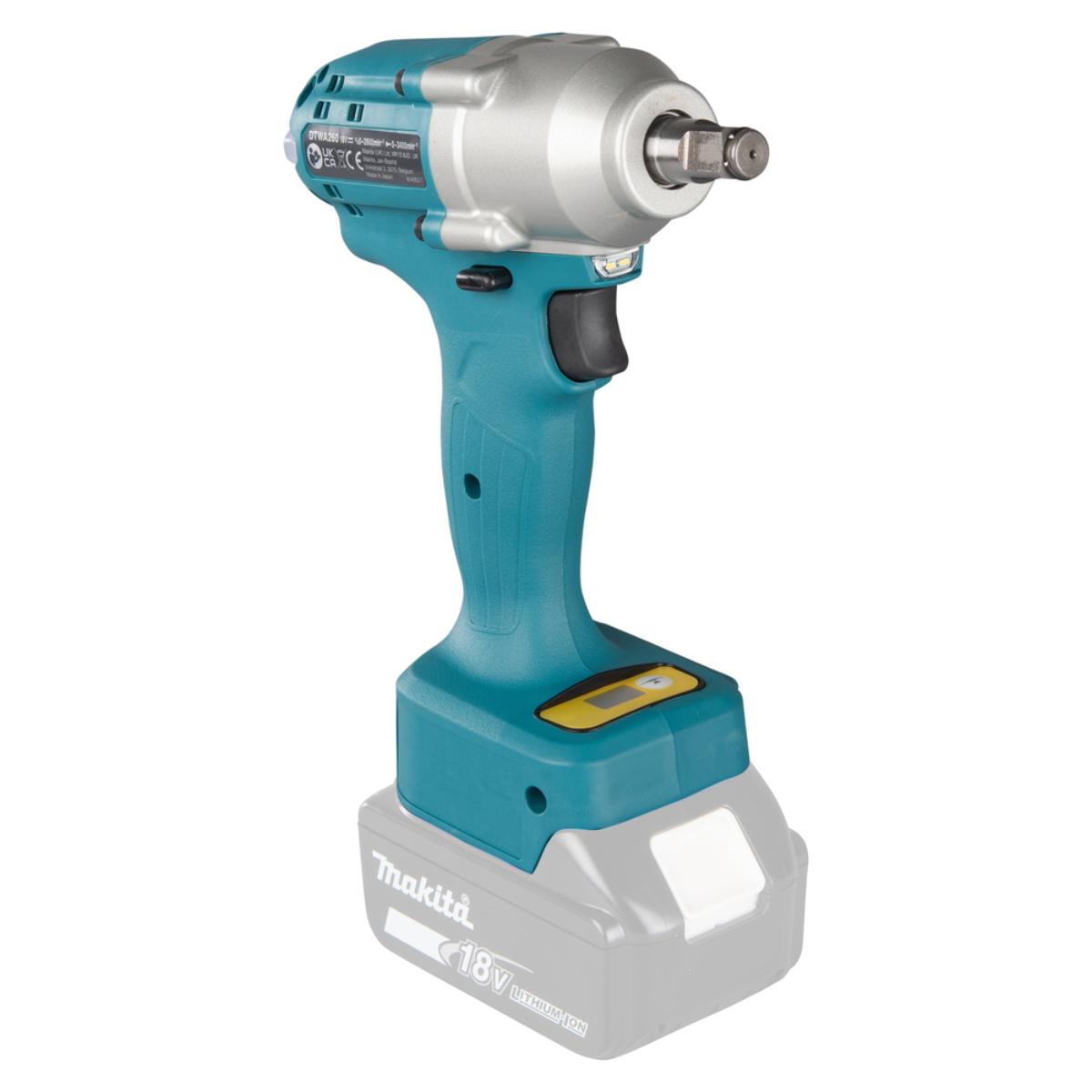 Makita Akku-Abschaltschlagschrauber 18V 0-2.800 min⁻¹ 260 Nm 1/2 Zoll