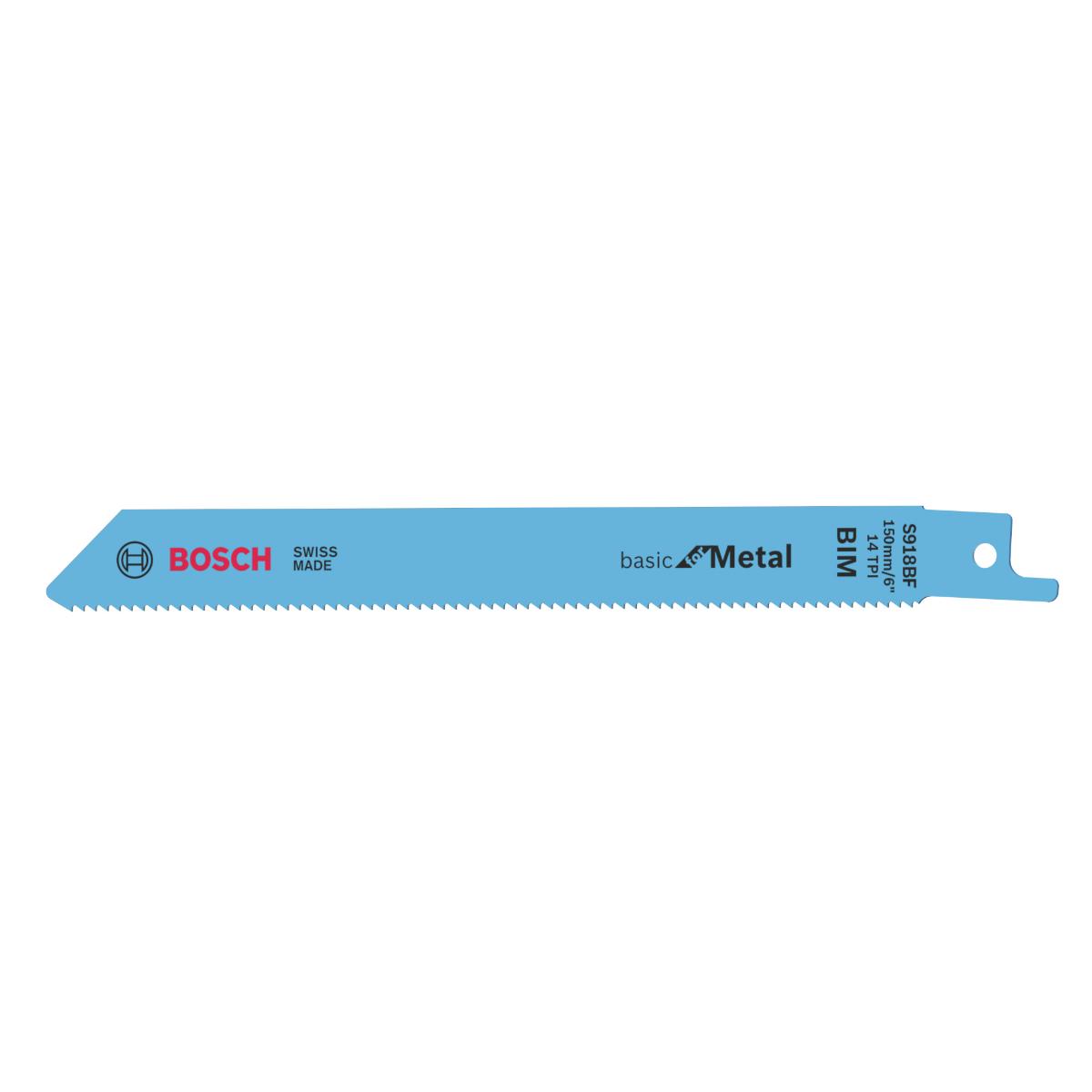 Bosch Säbelsägeblatt S 918 BF, Basic for Metal