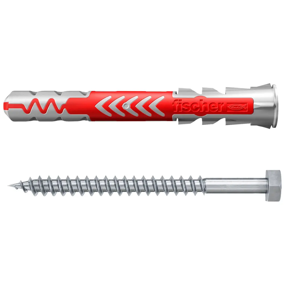 Fischer Universaldübel DuoPower 10x80 S mit Schraube
