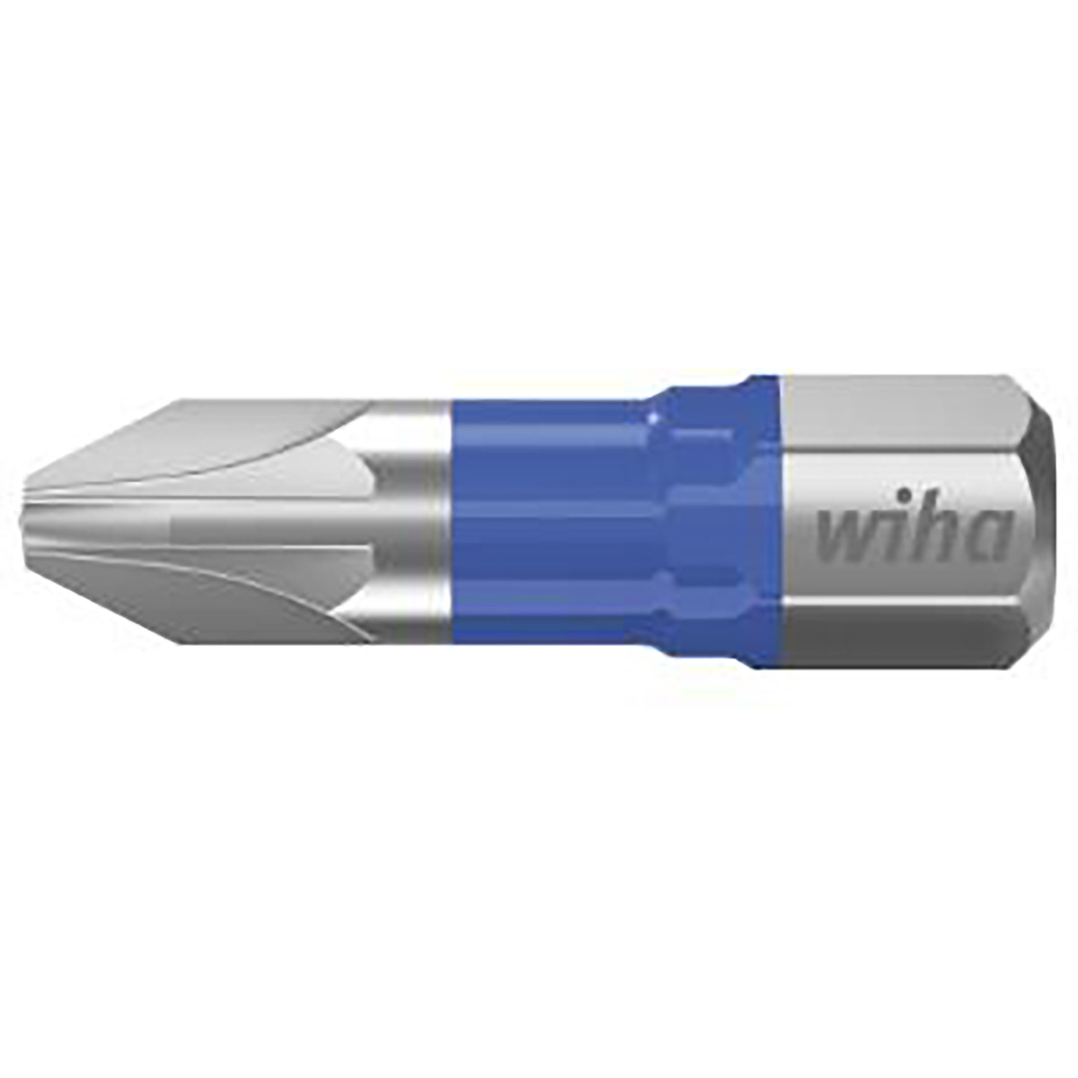 Wiha Bit Set T-Bit 25 mm Pozidriv (PZ2) 5-teilges Set 1/4 zoll C6,3 in Box - 6 Stück