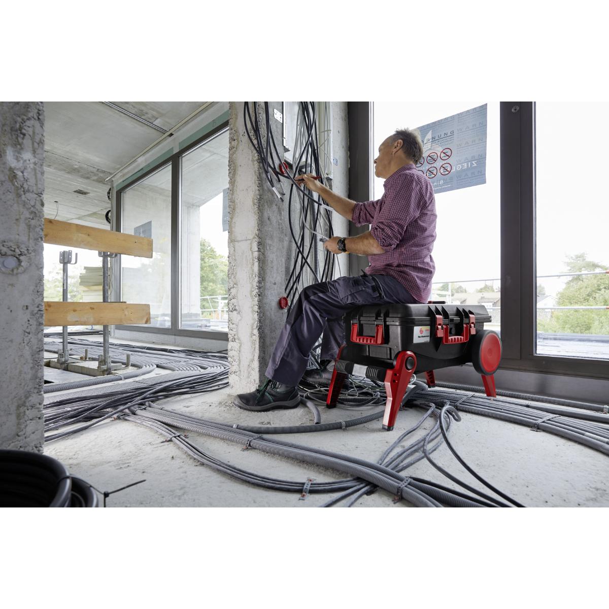 Wiha Werkzeugkoffer XXL 4 Trolley electric 80-teilges Set