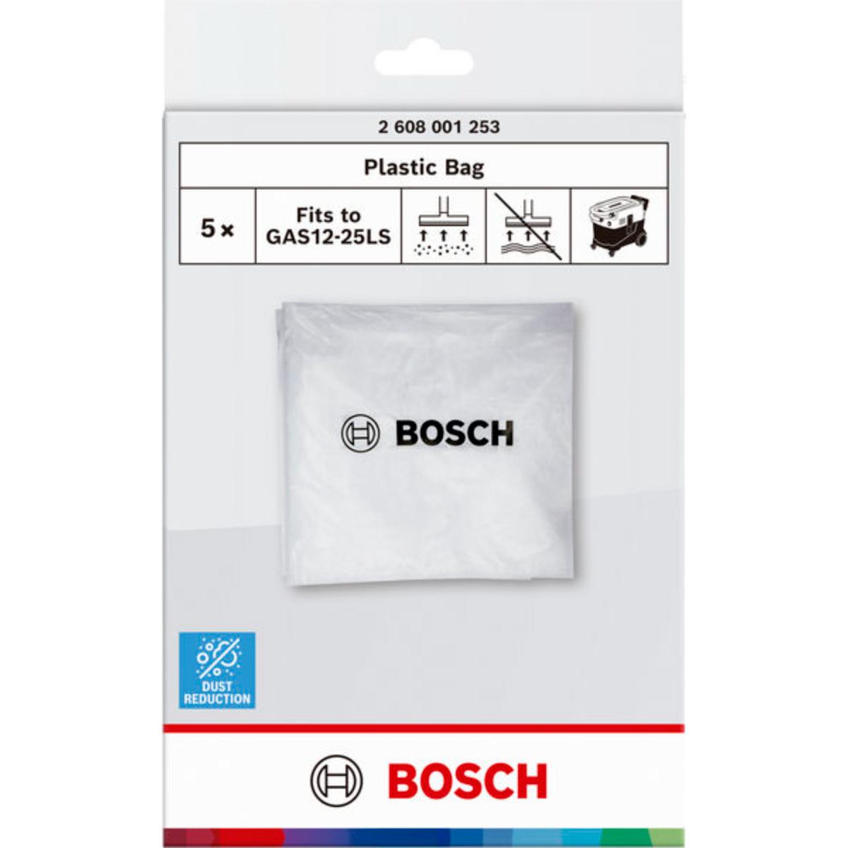 Bosch Plastikbeutel für Staubsauger, 18 l