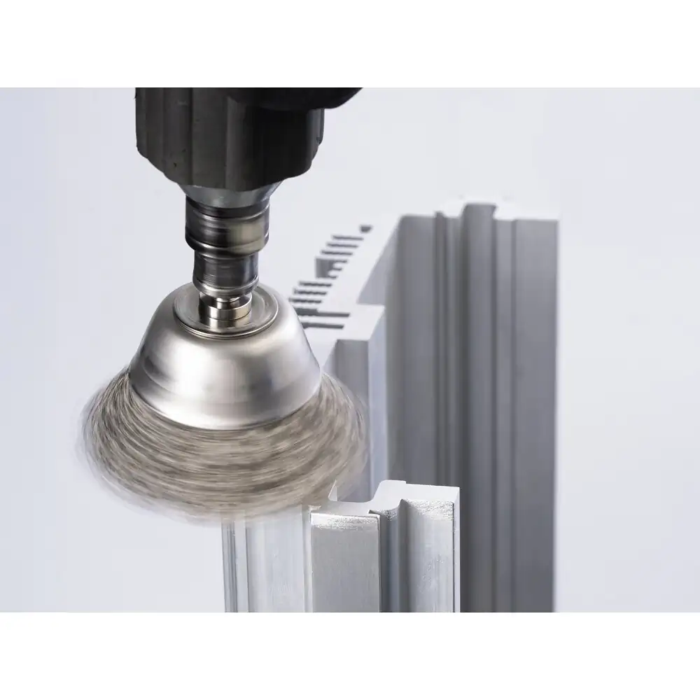 PFERD TOOLS INOX-TOTAL Topfbürste ungezopft RBUIT Ø50 mm Schaft-Ø6 mm Edelstahl-Draht-Ø0,30 mm