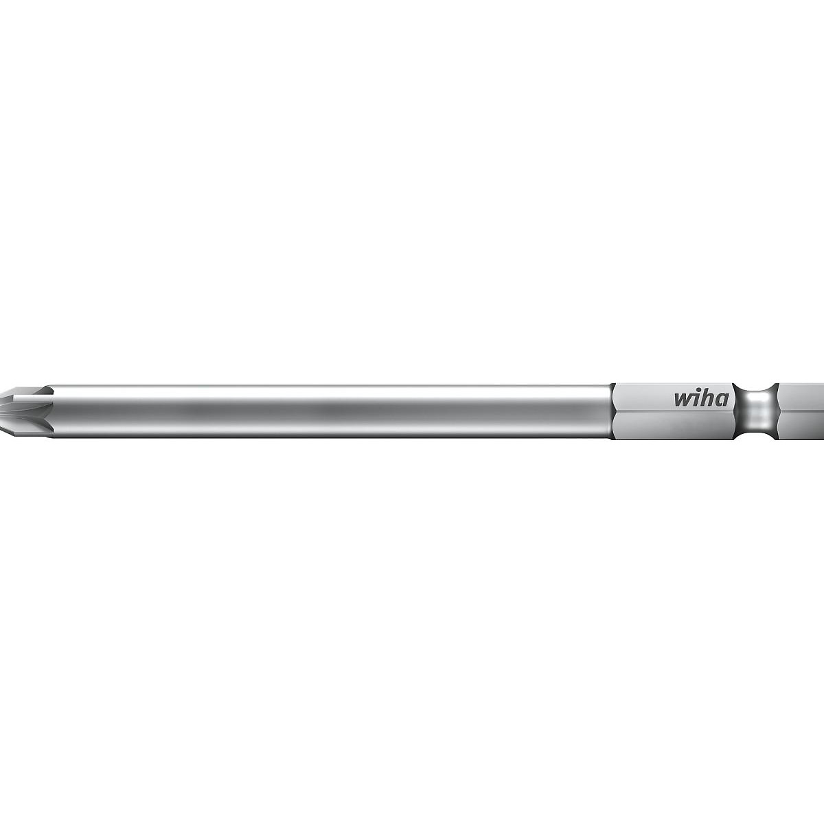 Wiha Bit Professional 150 mm Pozidriv 1/4 zoll E6,3 - 5 Stück