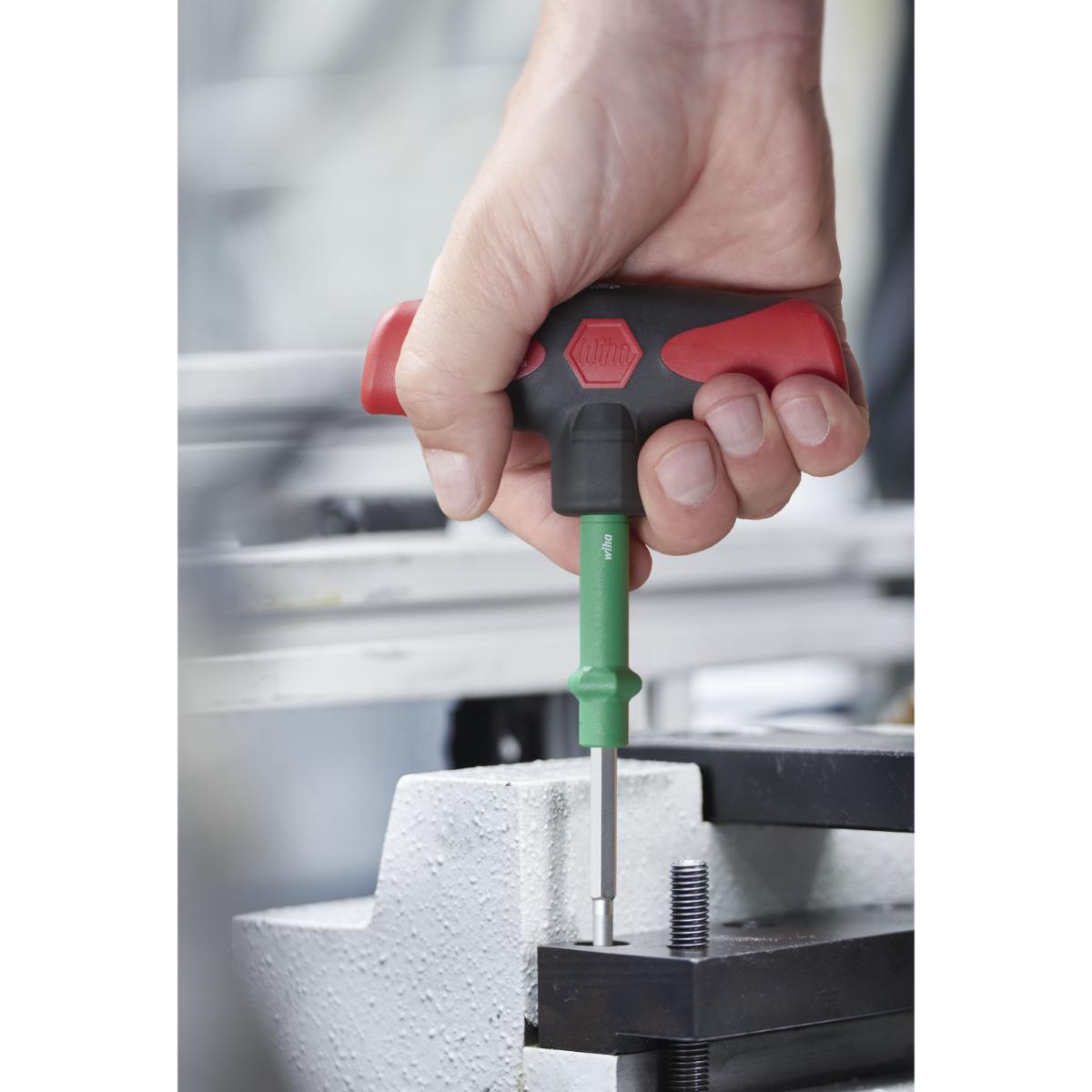 Wiha Drehmoment-Schraubendreher mit Quergriff TorqueVario -S T 5-14 Nm variabel einstellbare Drehmomentbegrenzung