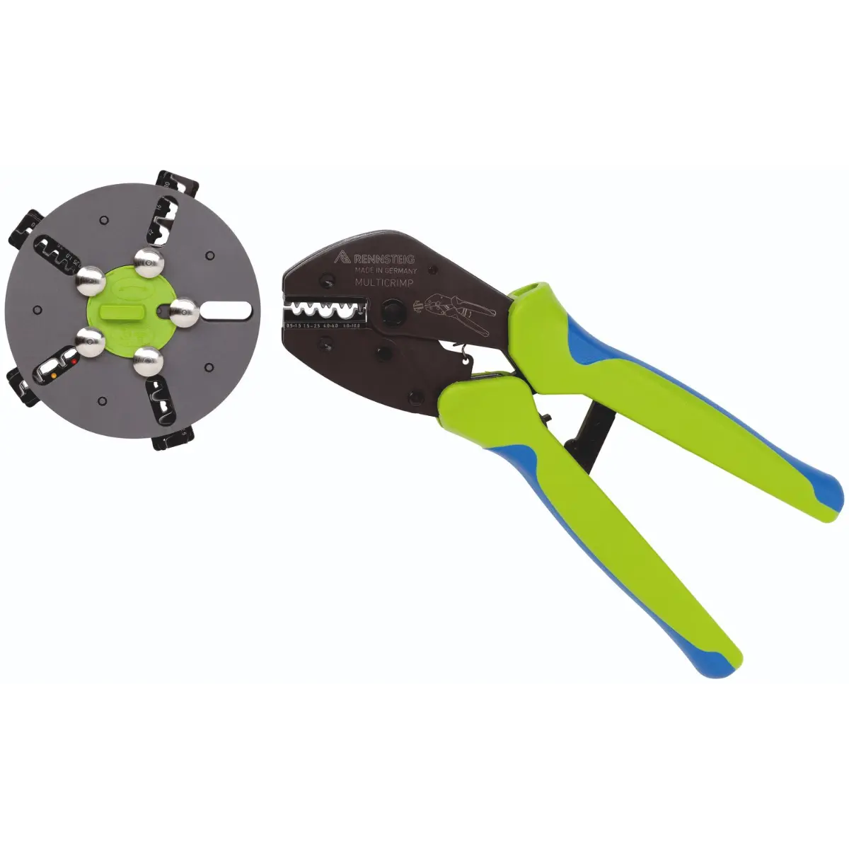 Rennsteig MultiCrimp® mit Magazin, 5-teilig bestückt