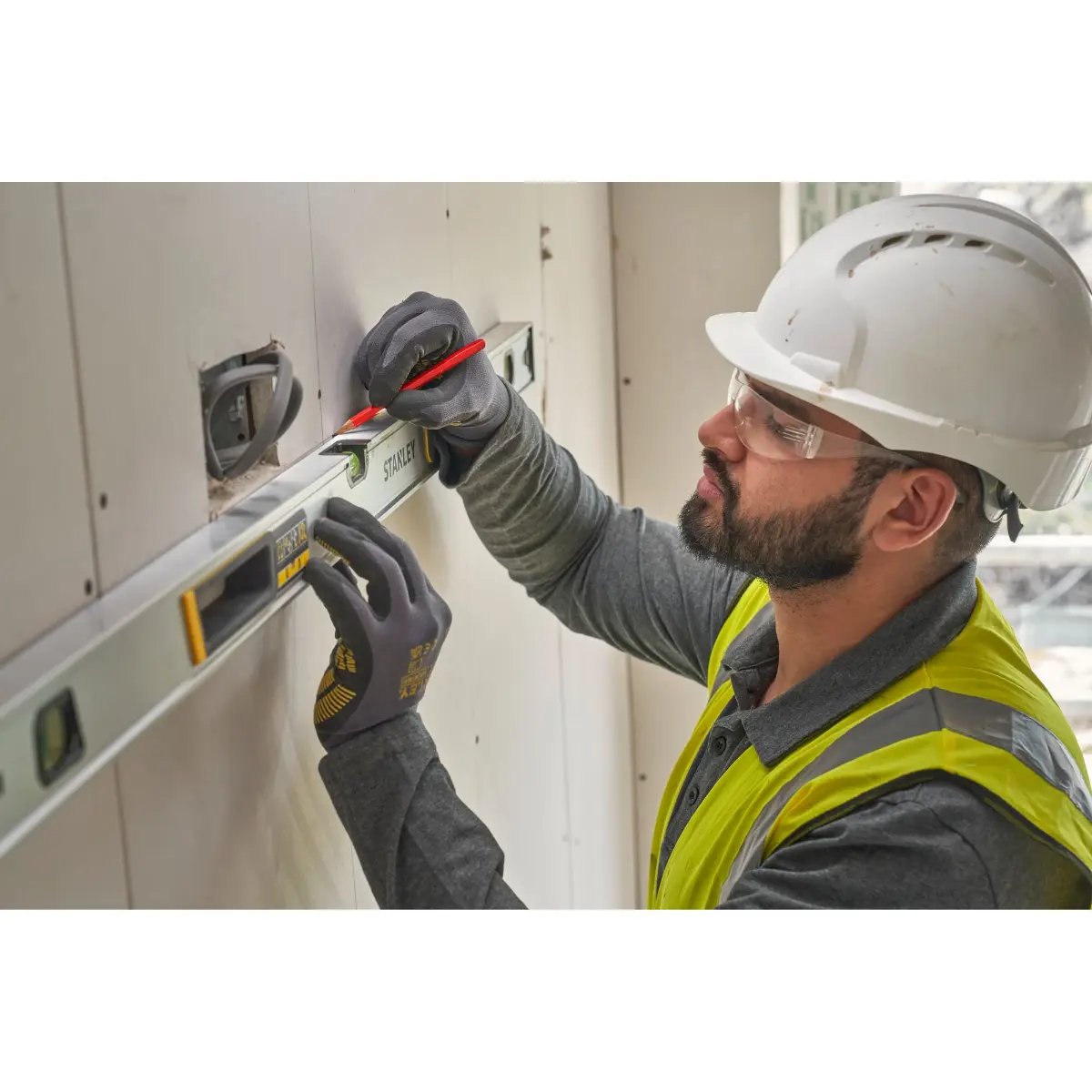 STANLEY FATMAX Hohlprofil-Wasserwaage 120cm (magnetisch)