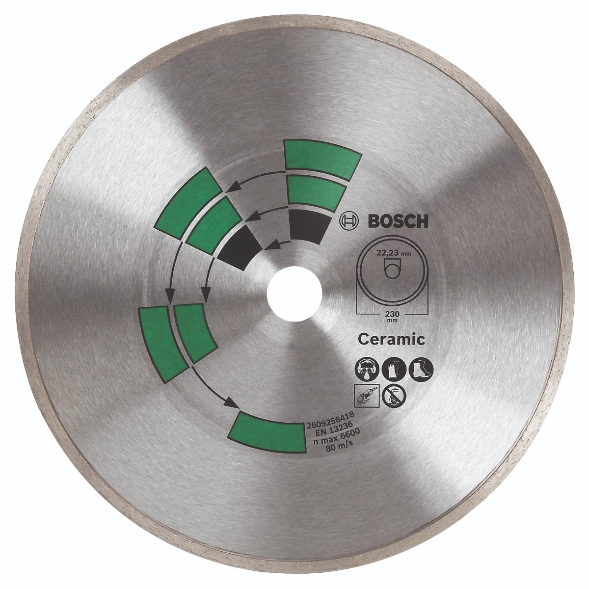 Bosch Diamanttrennscheibe Fliesen D= 125 mm