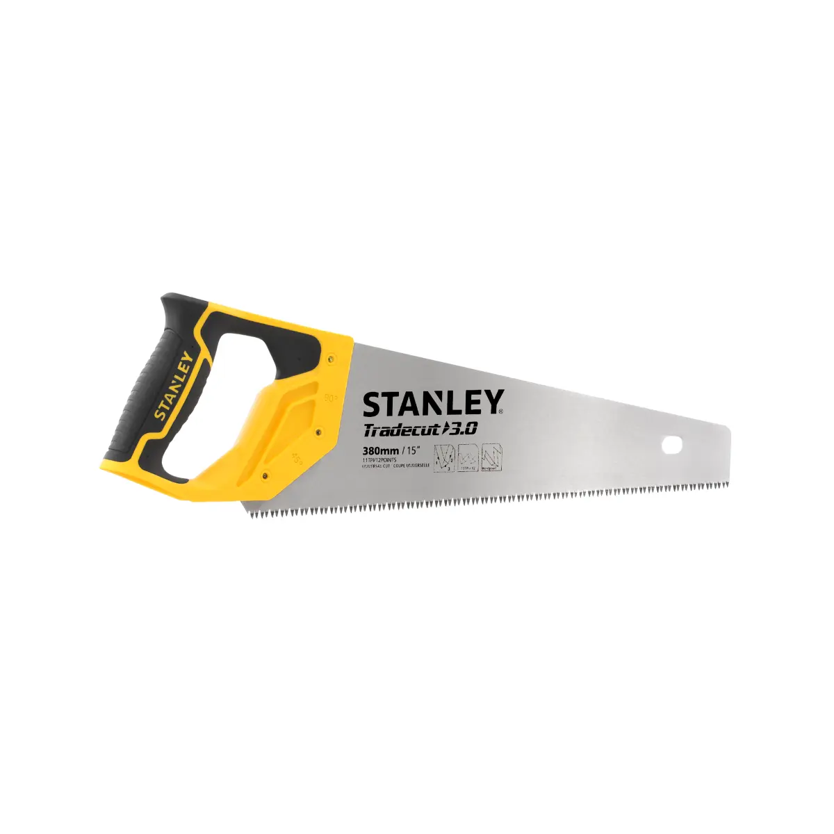 STANLEY Tradecut Holzsäge 15 Zoll / 380 mm 11 TPI