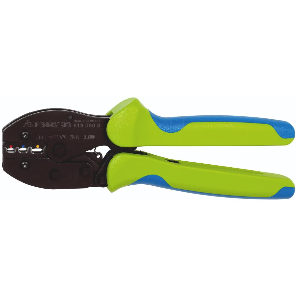 Rennsteig Crimpzange PEW 9 für isolierte Verbinder 0,5 - 6,0 mm²