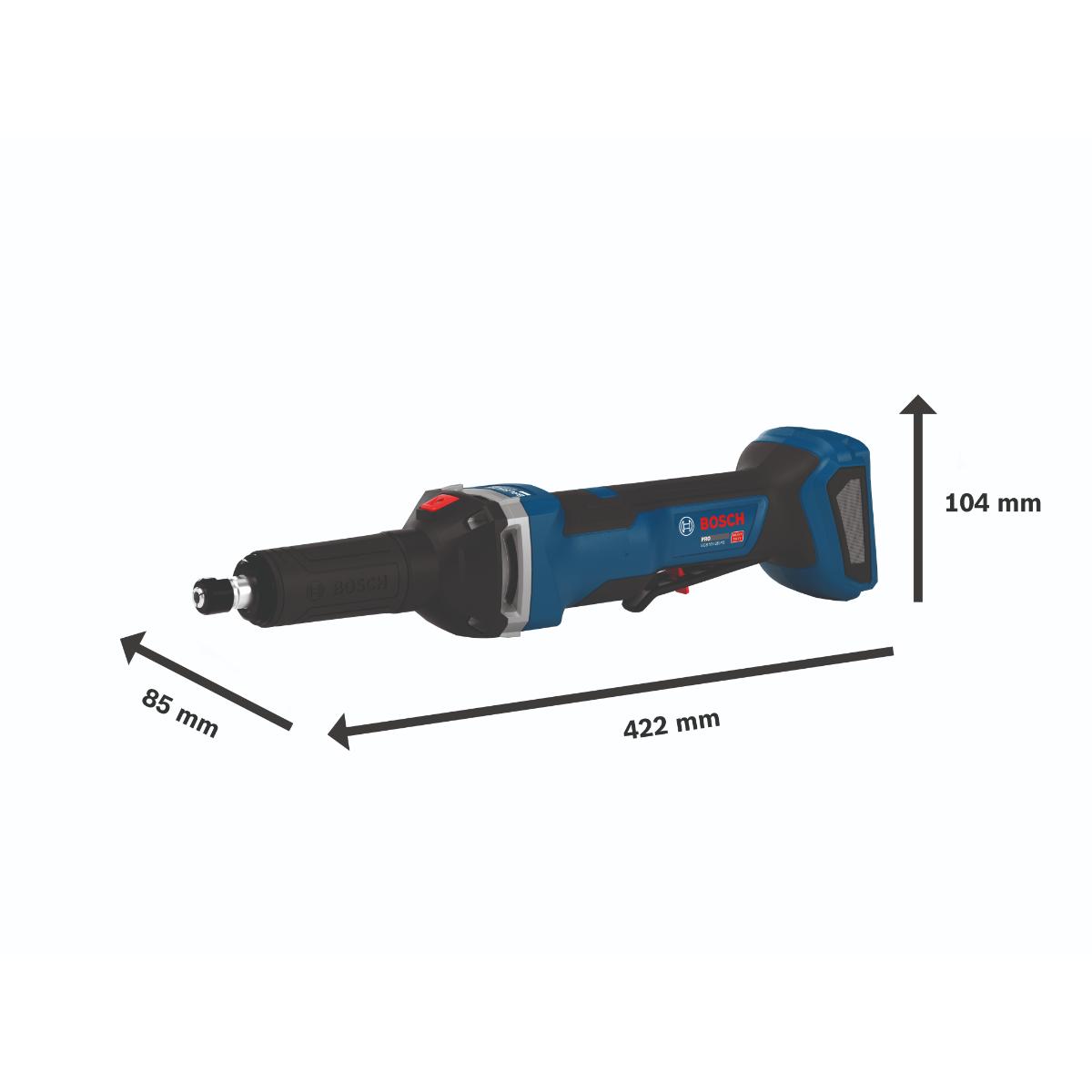 Bosch Akku-Geradschleifer GGS18V-28LPS in L-BOXX