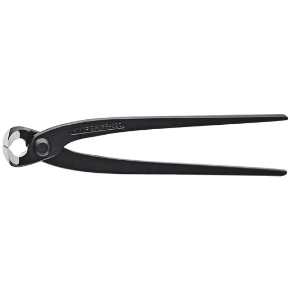 KNIPEX Monierzange (Rabitz- oder Flechterzange) schwarz atramentiert 220 mm