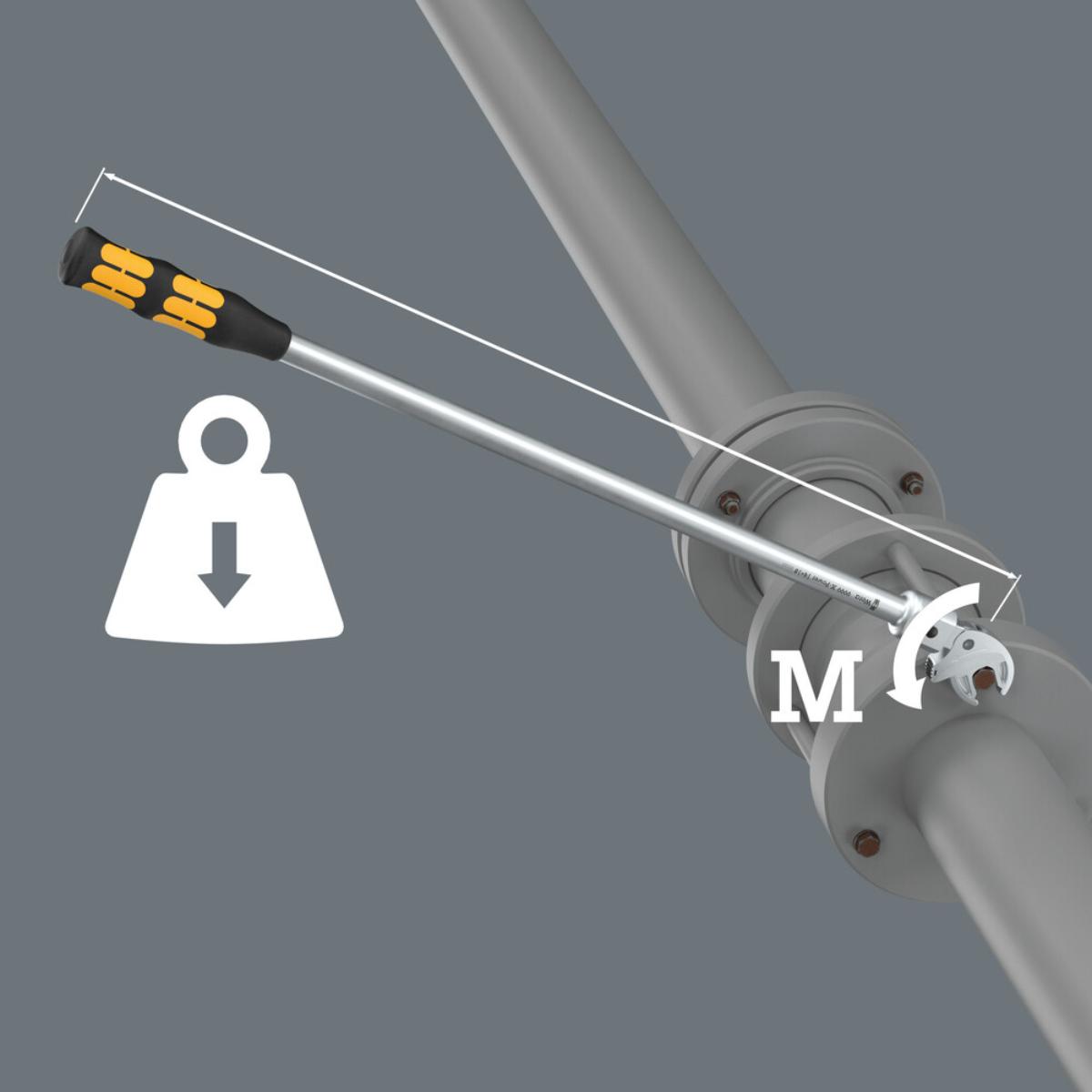 Wera 9999 X-Power Betätigungswerkzeug für Einsteckwerkzeuge, 14x18 mm