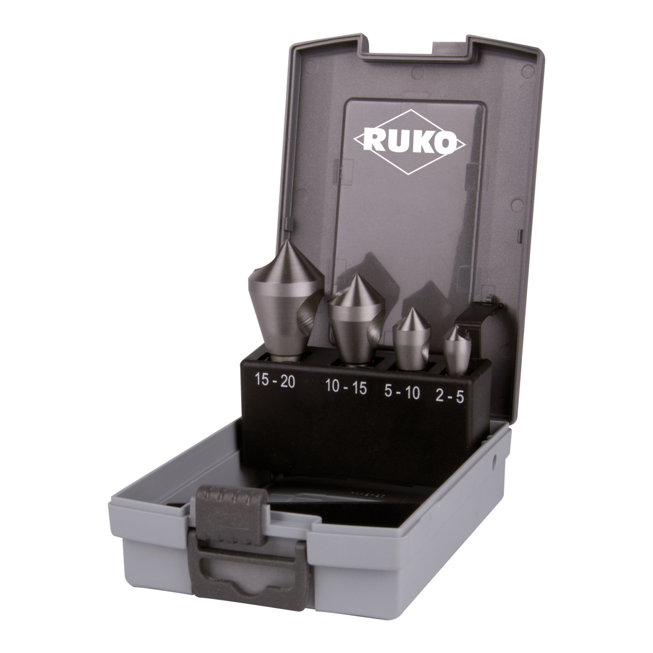 RUKO Querlochsenker-Satz 90° HSS - 4-tlg.