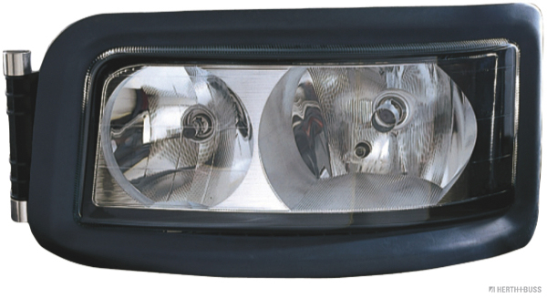 HERTH&BUSS Hauptscheinwerfer, links, H7/H7, W5W