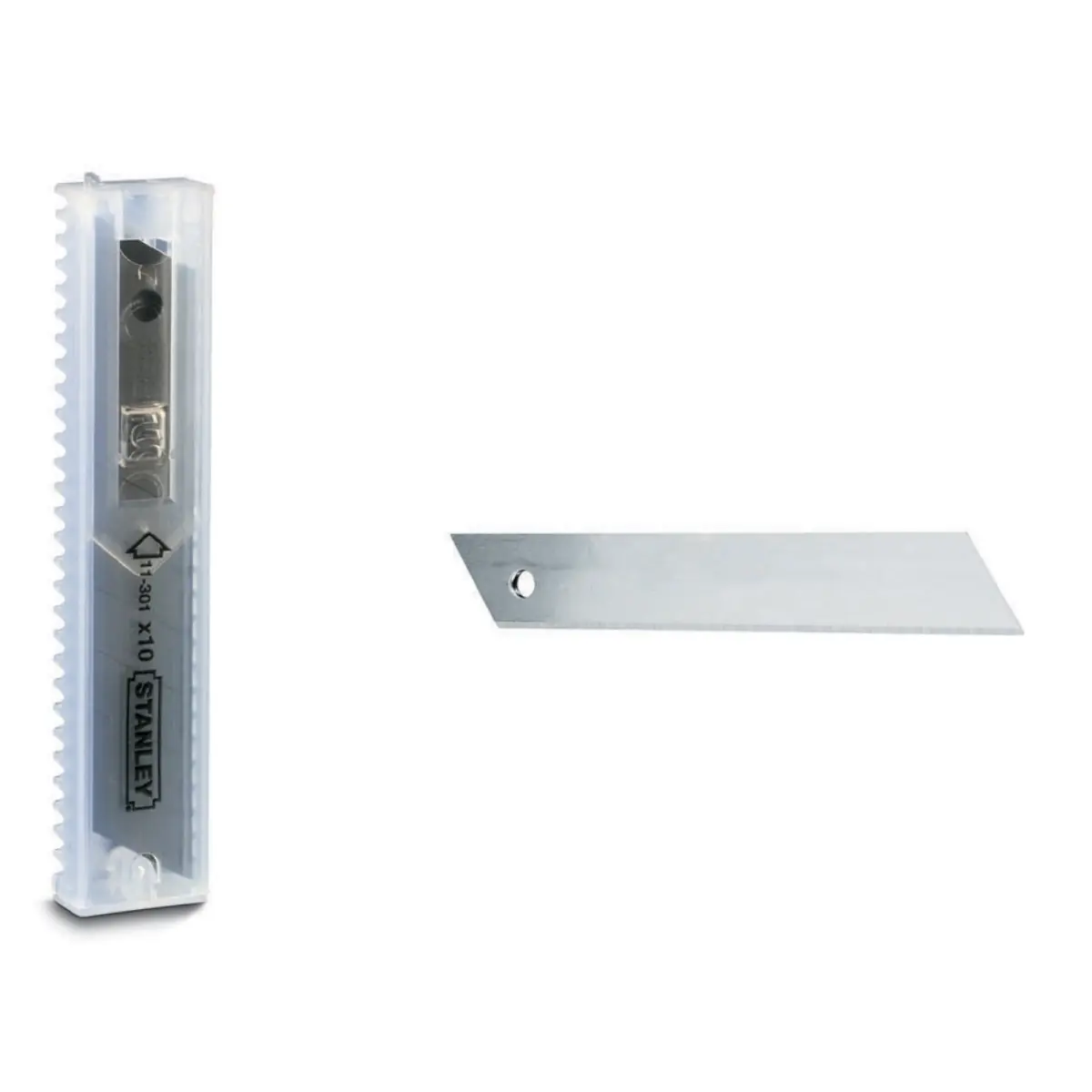 STANLEY Abbrechklinge 9 mm, 100 Stück in 10 Spendern à 10 Stück