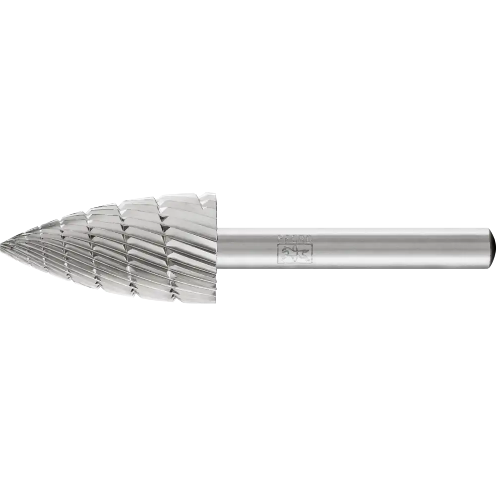PFERD TOOLS HSS Frässtift Spitzbogenform K Z 3 universal mittel fein Spanbrecher