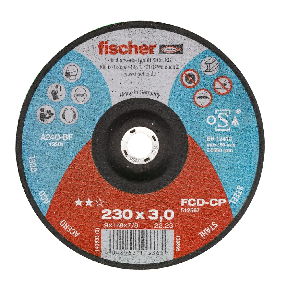 Fischer Trennscheibe CP 3,0/230 gekröpft Carbon