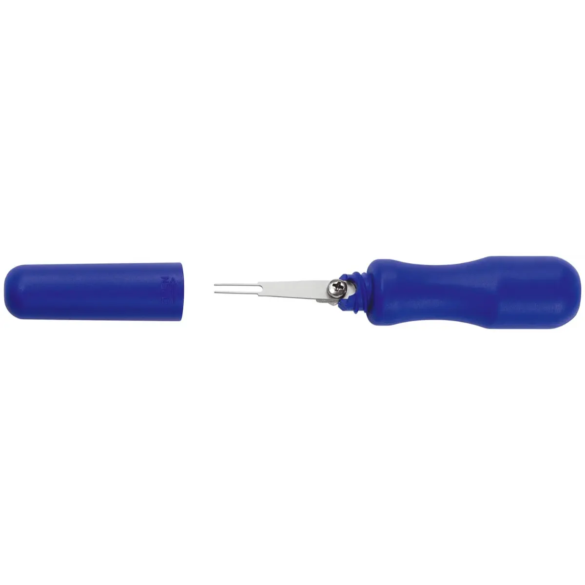 Rennsteig Entriegelungswerkzeug für Flachstecker 19739-0822 E mit Einzelklinge 0,8 mm