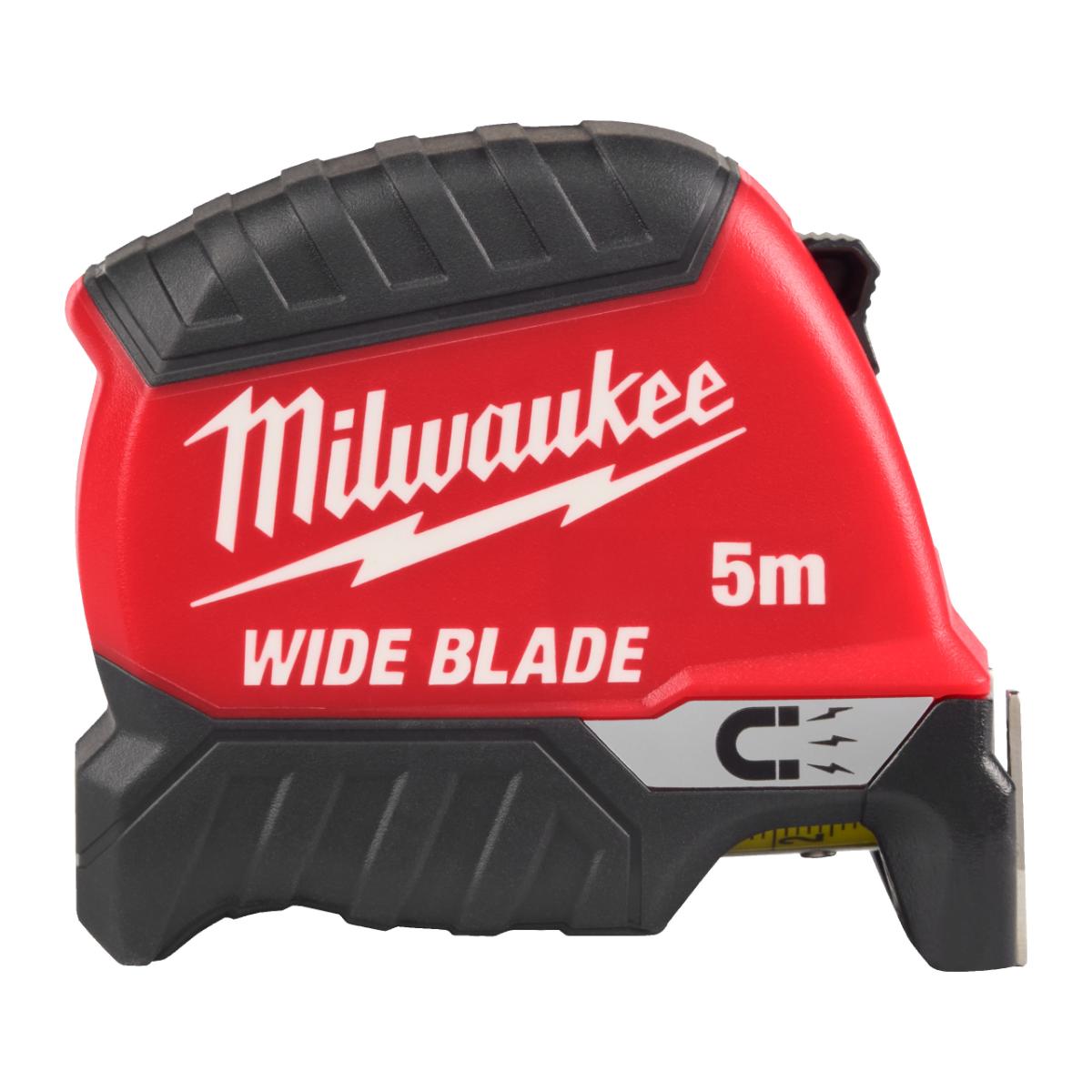 Milwaukee Premium-Bandmaß breit 5 m, 35mm, Magnetic PREMIUM -Gen II