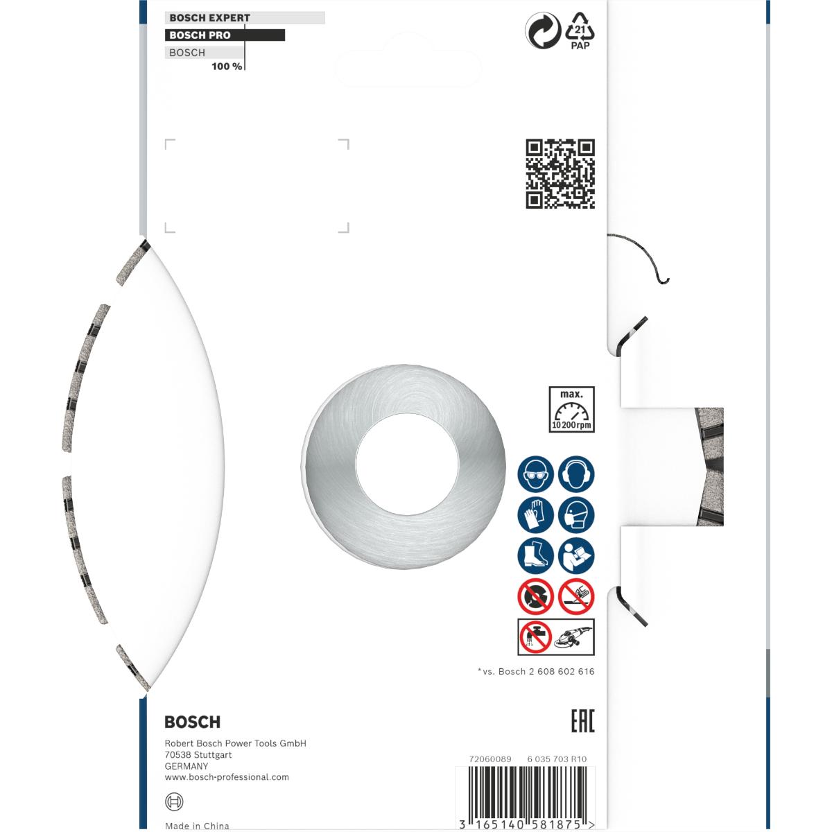 Bosch PRO Diamanttrennscheibe Best for Abrasive, 150/180/230