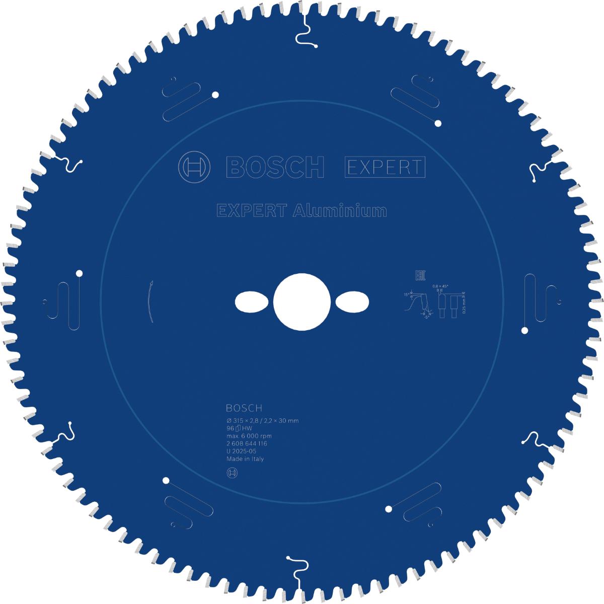 Bosch Kreissägeblatt Expert for Aluminium ø 315 mm