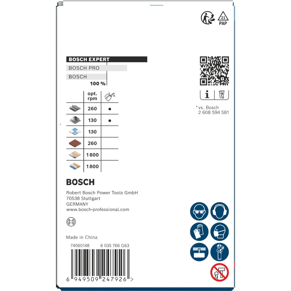 Bosch EXPERT Multi Material Power Change Plus-Lochsäge, 68 x 60 mm