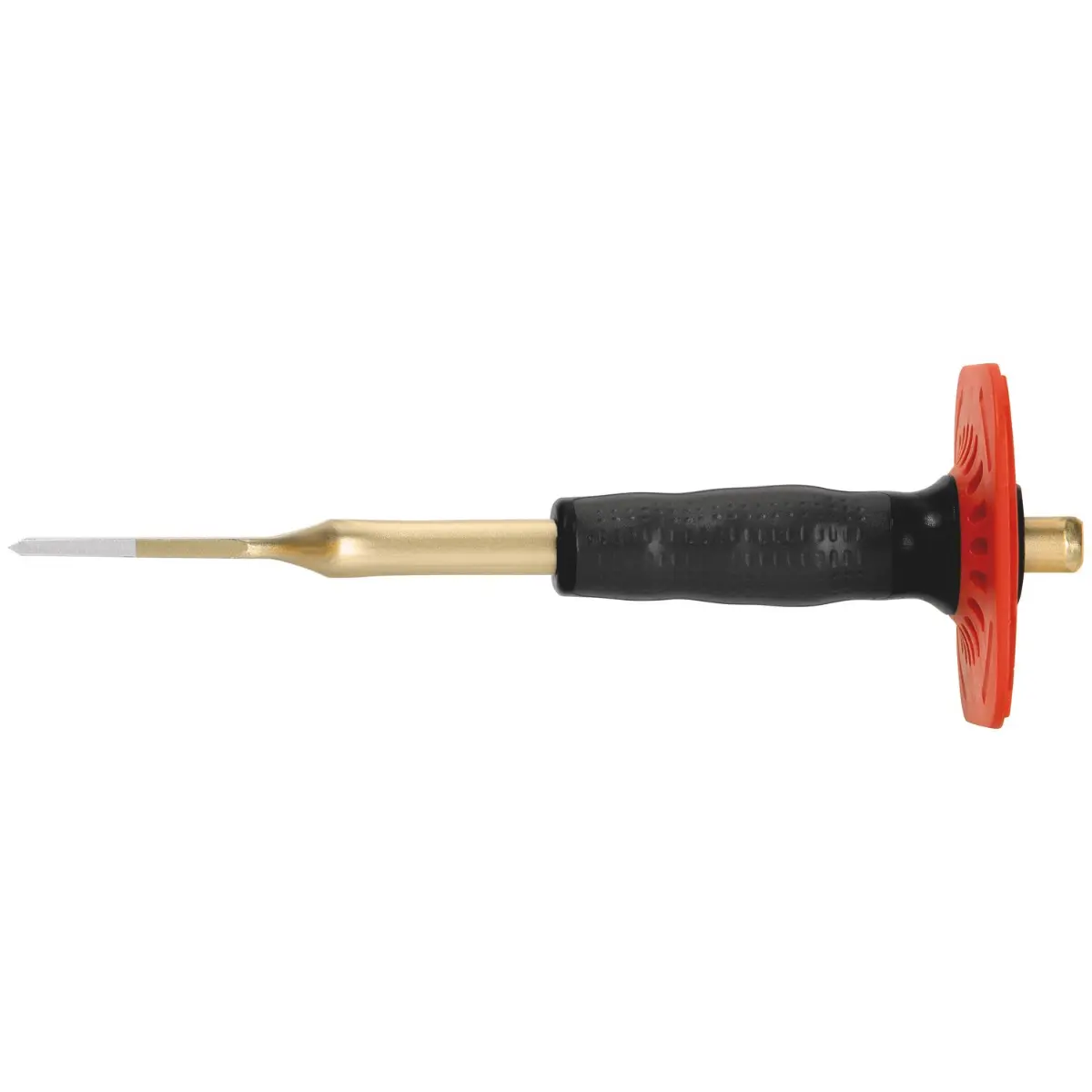 Rennsteig Fugenmeißel mit Handschutz 80 x 250 mm, lackiert