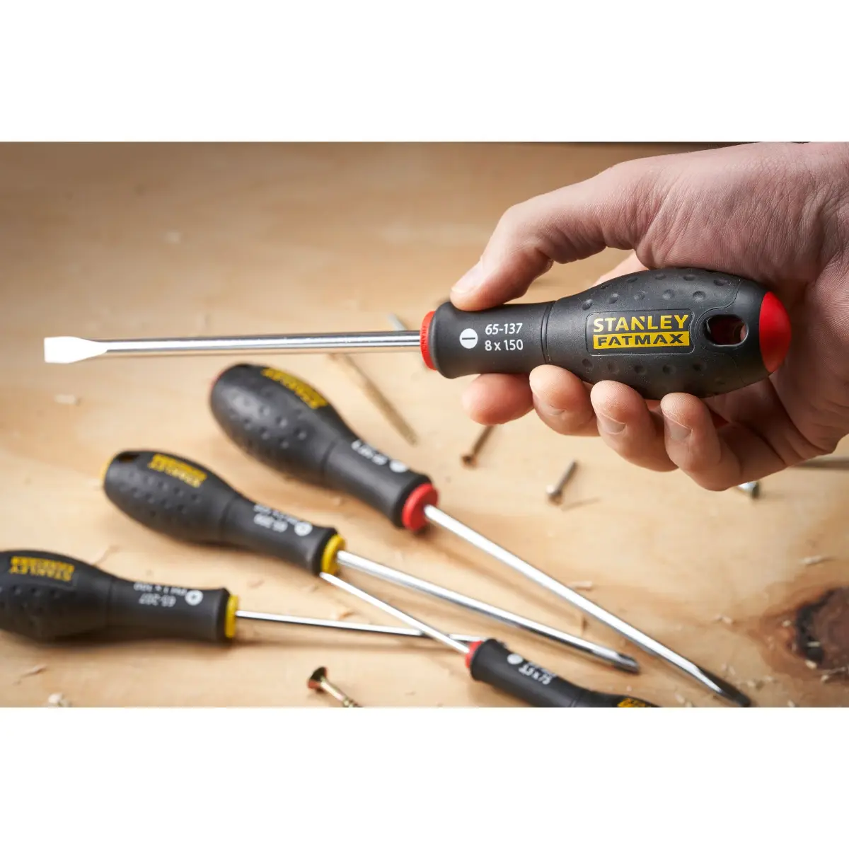 STANLEY FATMAX Schraubendreher-Set 8-teilig Schl. Phillips Qualitätsstahl sandgestrahlt