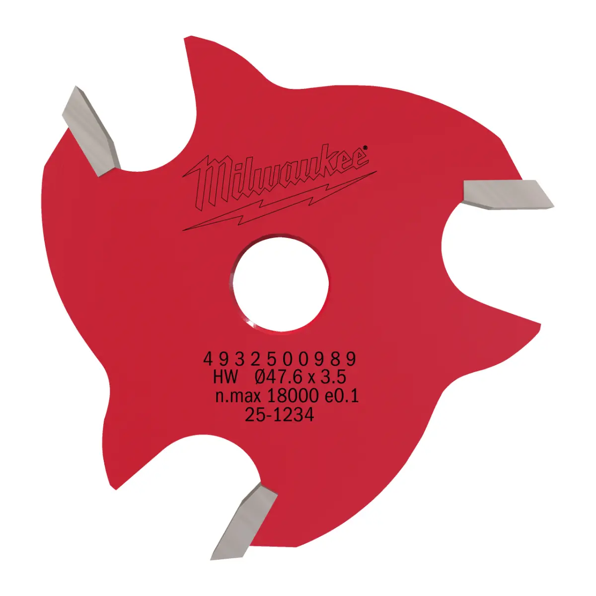 Milwaukee Scheibenfräser für 8 mm Schaft 3,5 mm