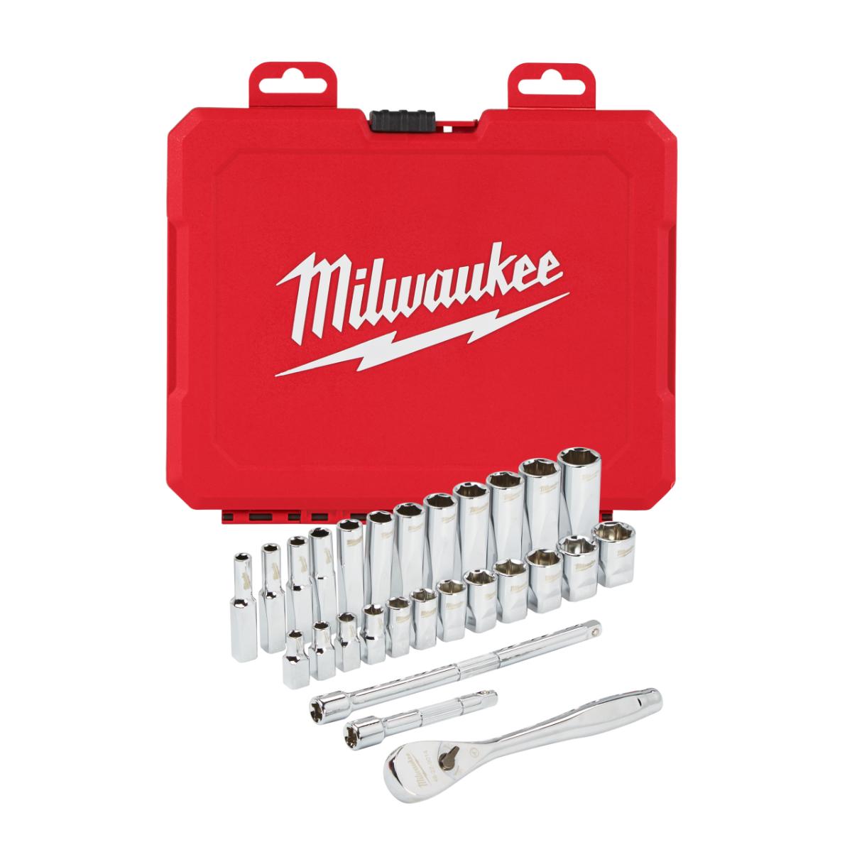 Milwaukee - 1/4 28ST Steckschlüssel Set Metr. - 4932464943