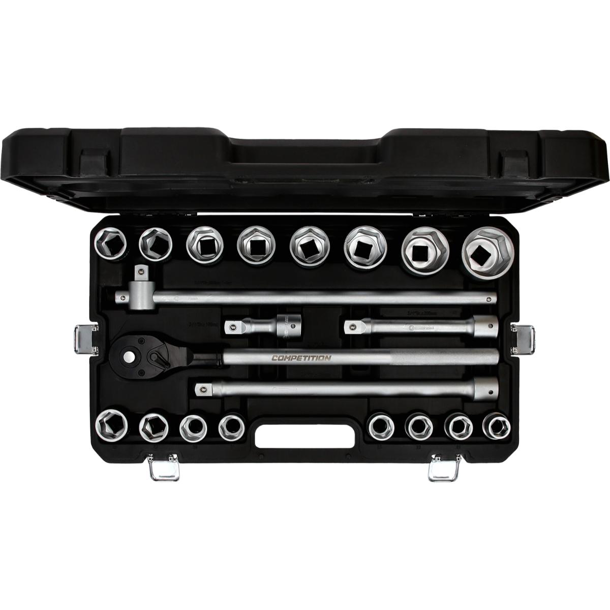 COMPETITION 3/4 Steckschlüssel 21-teiliegs Set