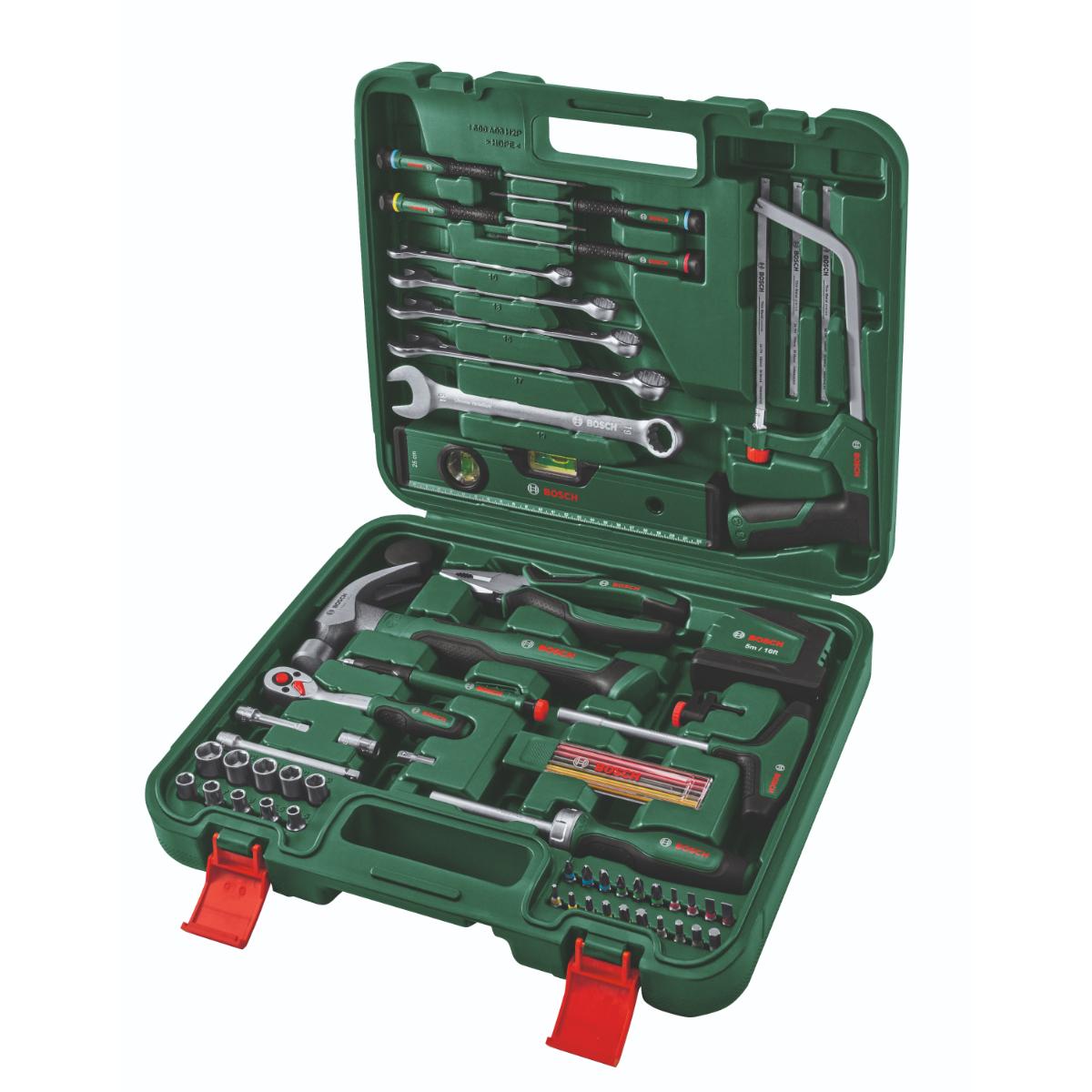 Bosch Handwerkzeuge Werkzeug-Set 63-teilig
