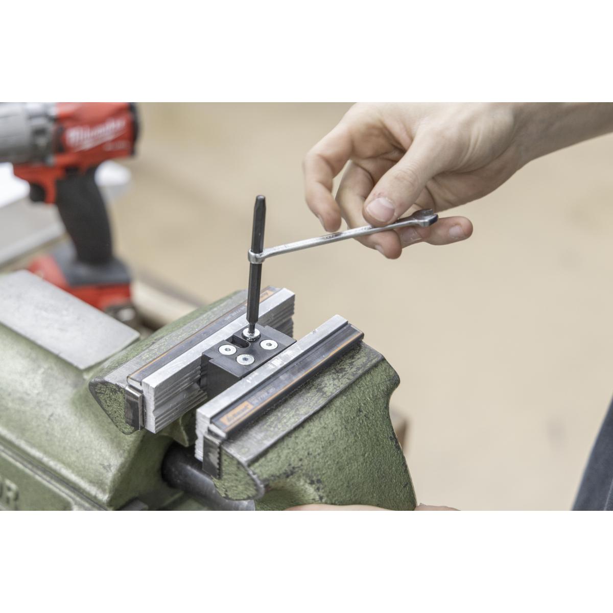 Wiha Schraubenausdreher Set Sechskant 17-teilges Set mit Spiralbohrer in Box