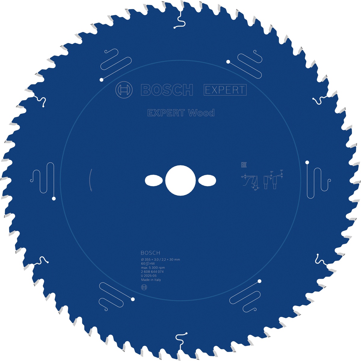 Bosch Kreissägeblatt Expert for Wood ø 355 mm