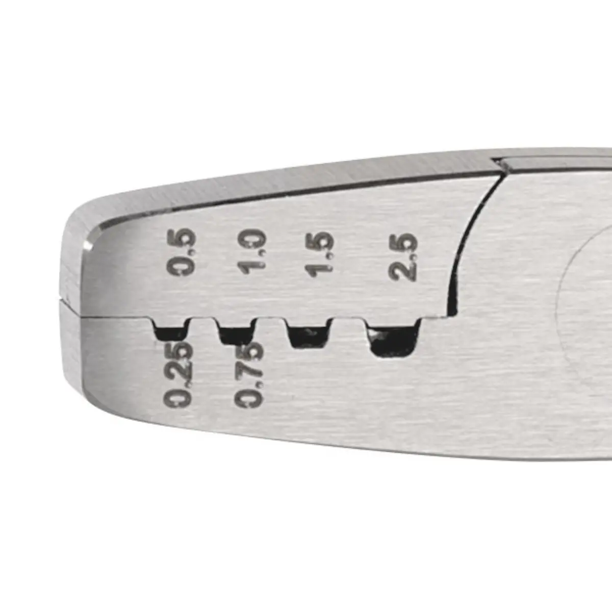 Rennsteig Aderendhülsencrimpzange PE 7.1 für 0,25 - 2,5 mm², poliert