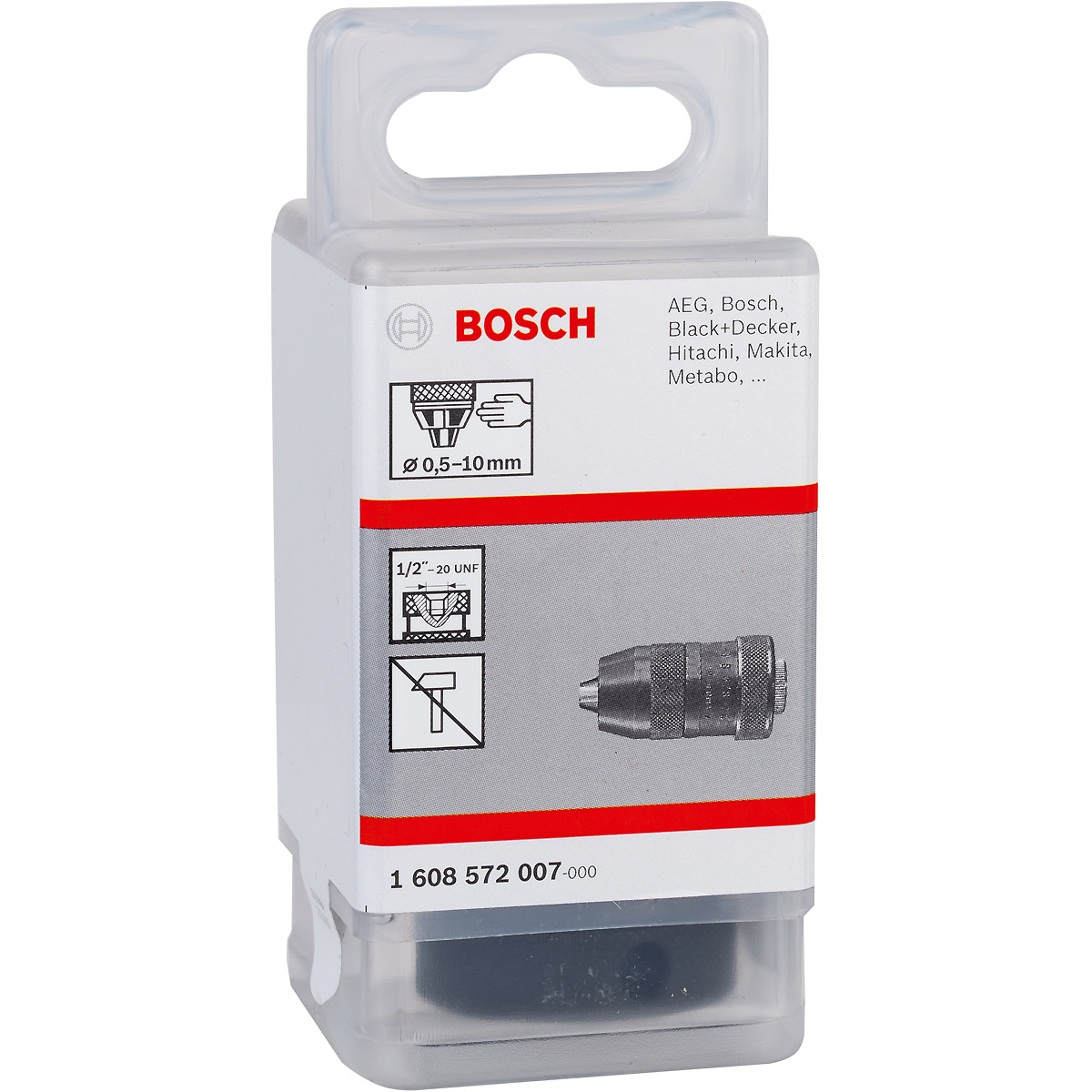 Bosch Schnellspannbohrfutter bis 10 mm, 0,5 - 10 mm